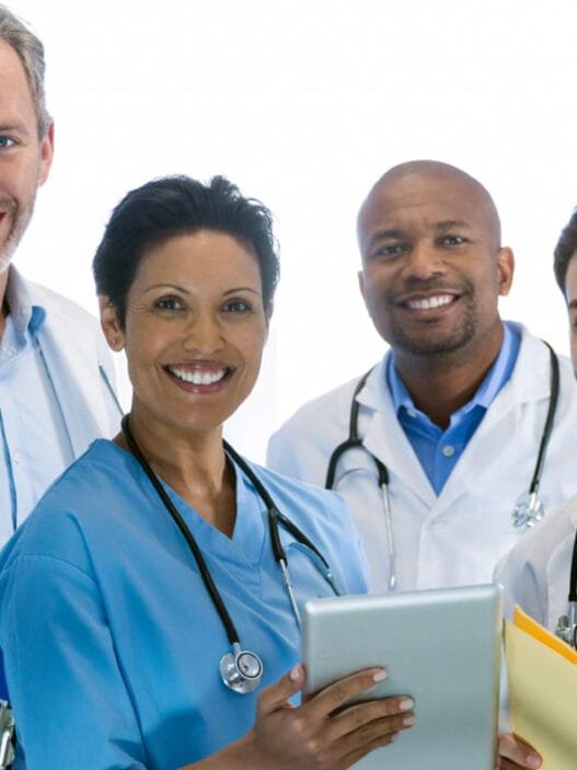 Erkek Doktorlar ve Kadın Hemşire